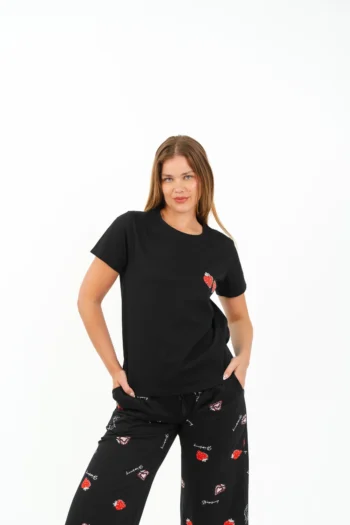 strawberry capri pyjama set - Image 4