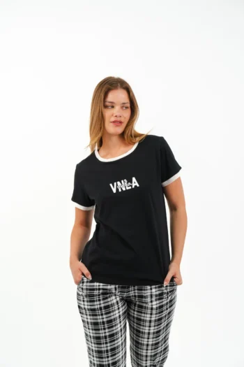 printed pyjama pants set - Image 2