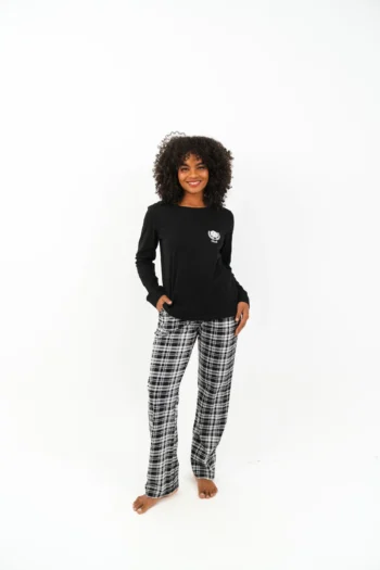 printed pyjama pants set - Image 4