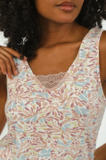 printed pyjama shorts set - Image 4