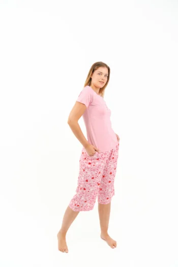 printed capri pyjama set - Image 5