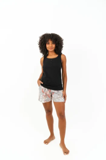 floral shorts pyjama set - Image 9