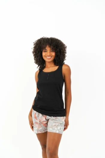 floral shorts pyjama set - Image 8