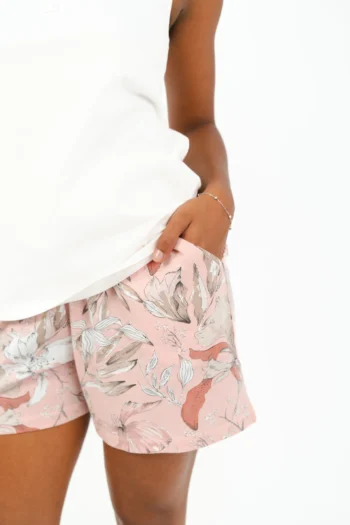 floral shorts pyjama set - Image 3